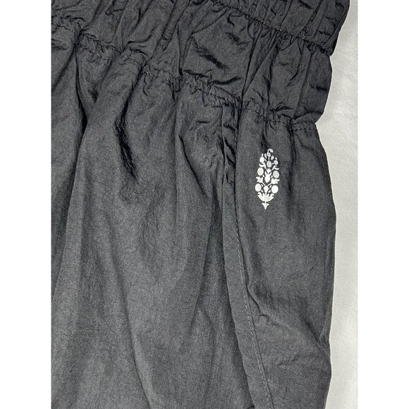 FP Movement The Way Home Shorts Womens Black High Rise Smocked Athletic Lined - Picture 13 of 13